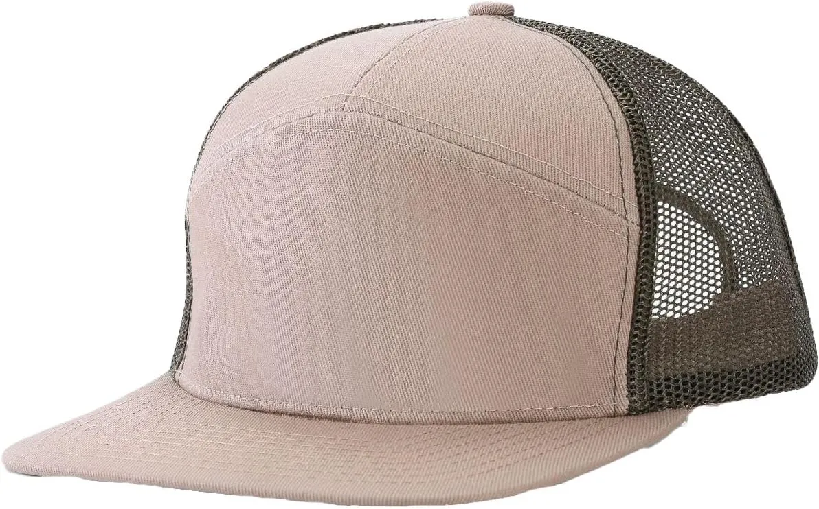 2024 Men Flat Brim Baseball Cap Adjustable Performance Snapback Hat Laser Perforated Cap