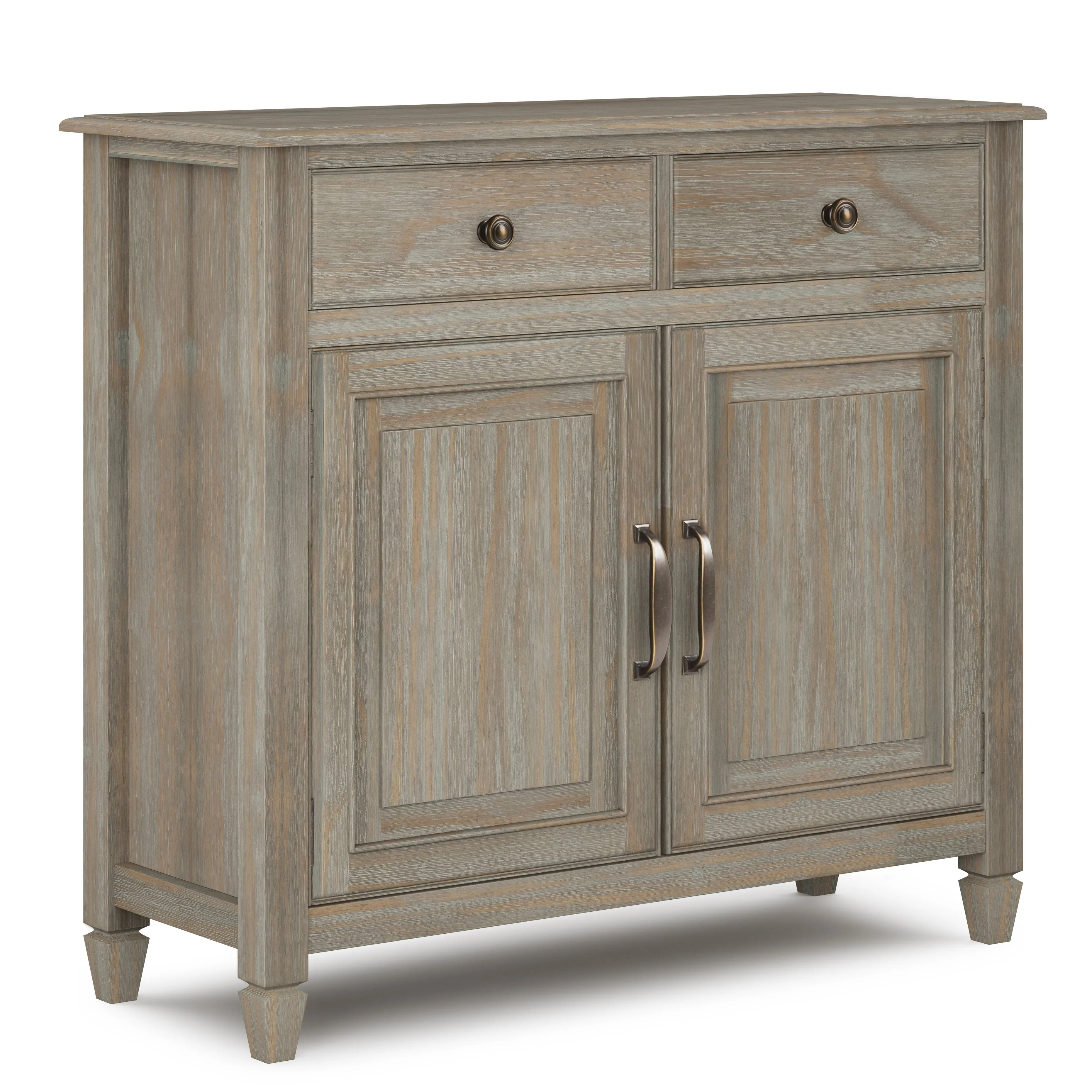 Connaught - Entryway Storage Cabinet - Distressed Gray by Couch.com