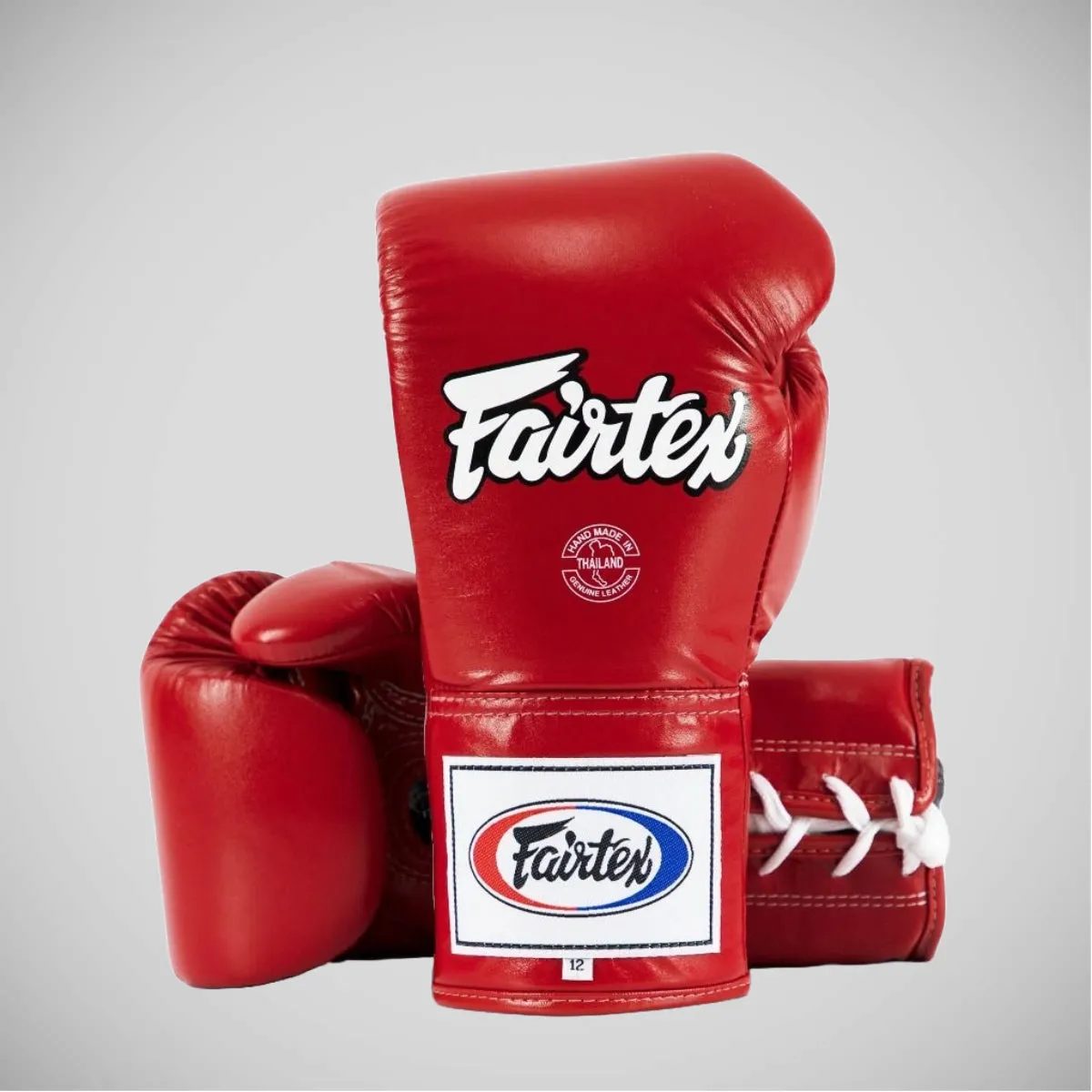Fairtex BGL6 Lace-Up Gloves Red
