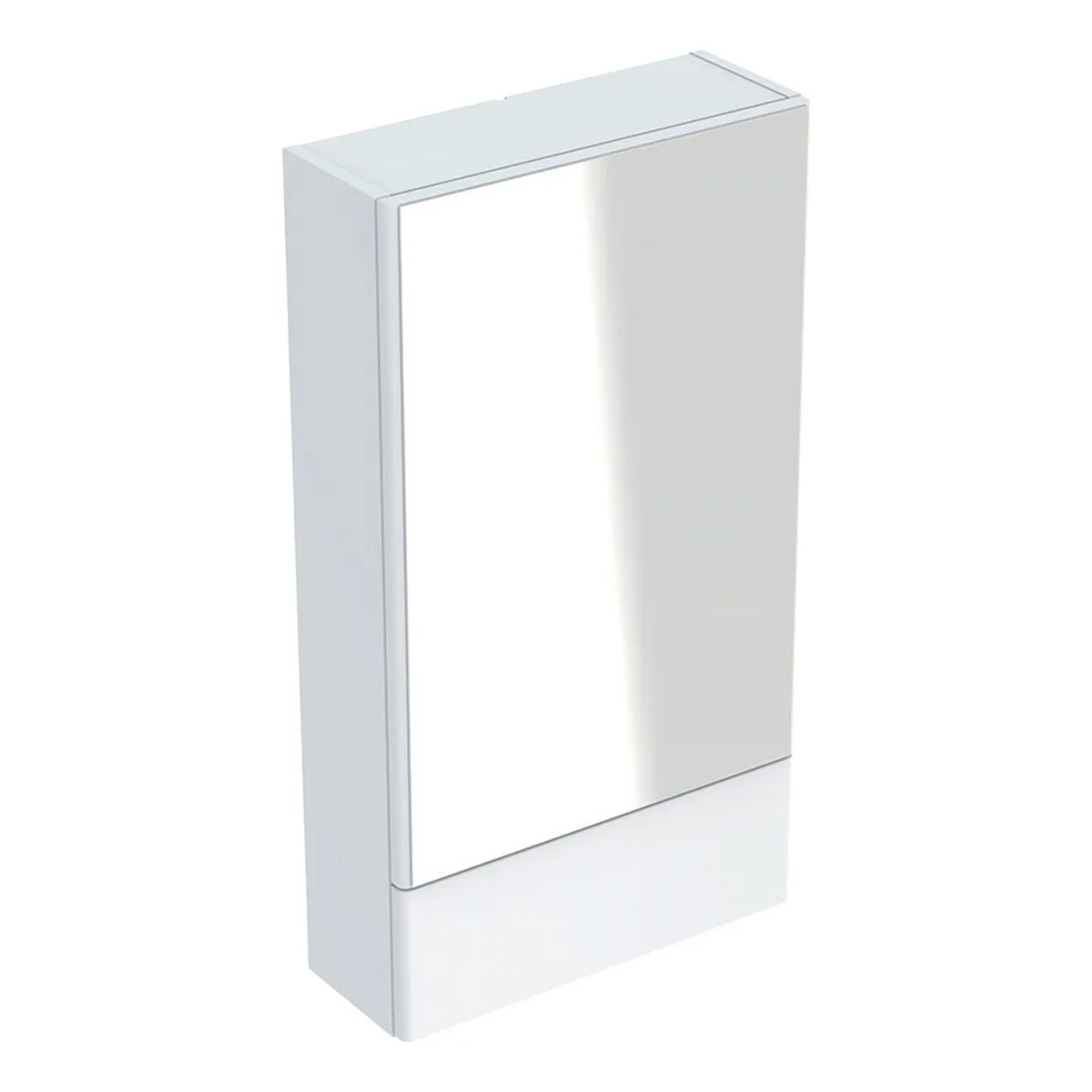 Geberit Selnova Square 55cm Mirror Cabinet in White
