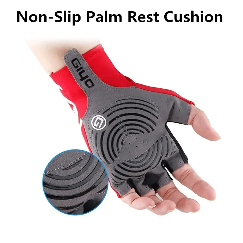 GIYO Cycling Autumn Gloves Full Fingers Bicycle MTB Cycl Glove Men Woman for Spotrs Gym Fitness Fishing Bike Training Glove