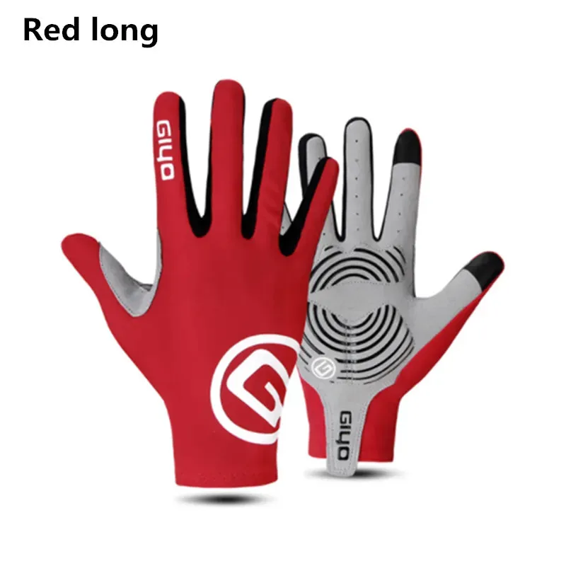 GIYO Cycling Autumn Gloves Full Fingers Bicycle MTB Cycl Glove Men Woman for Spotrs Gym Fitness Fishing Bike Training Glove