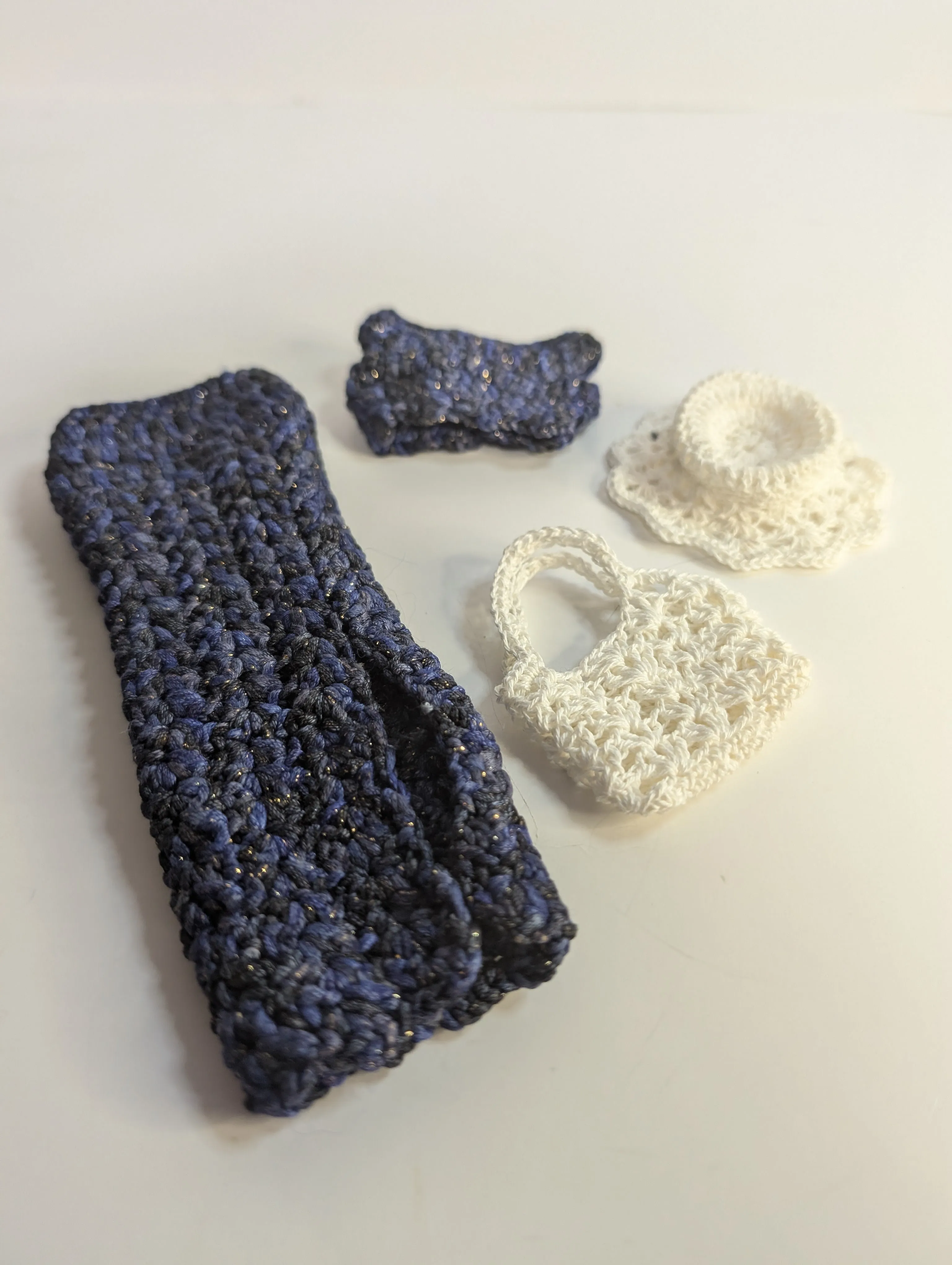 Handmade Crochet Barbie Clothes – Stylish & Custom Outfits for Dolls