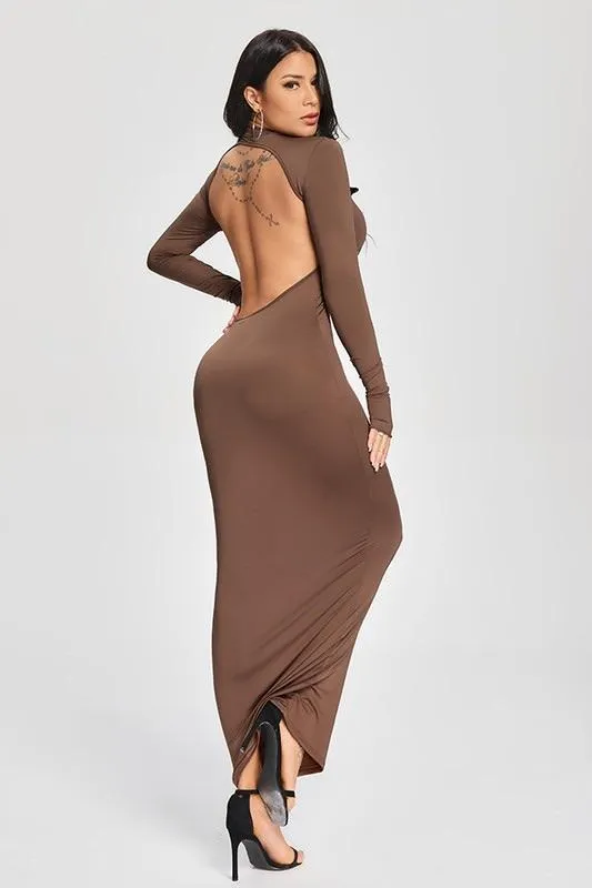 HOUR GLASS DRESS - BLACK