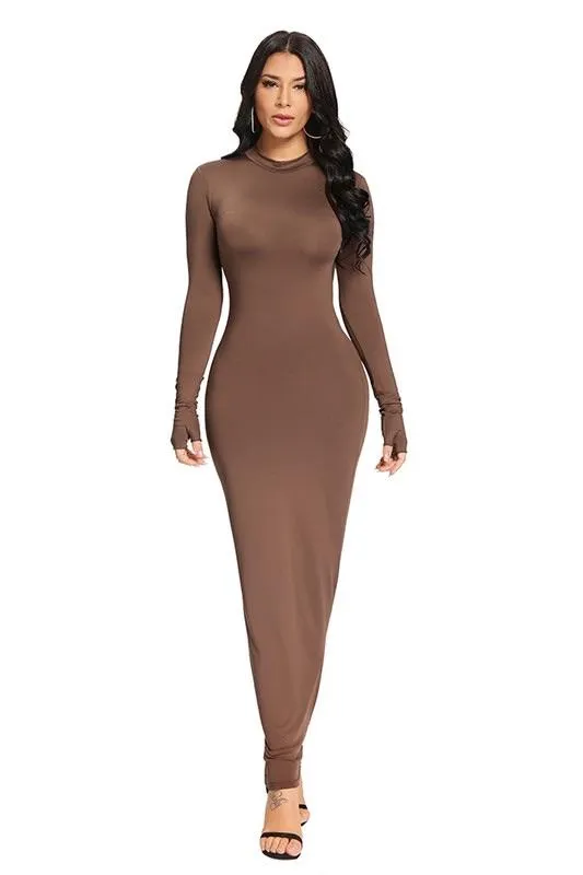 HOUR GLASS DRESS - BLACK