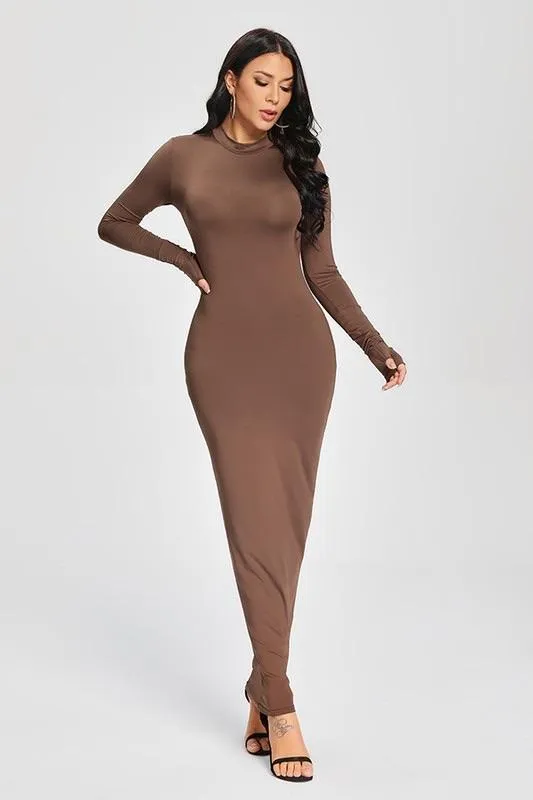HOUR GLASS DRESS - BLACK