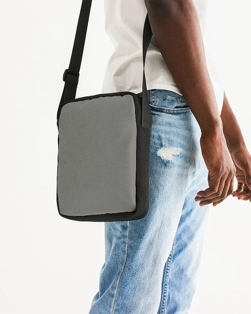Medium Dark Yellow Gray Messenger Pouch | Medium Dark Pale Yellow Gray | C0M0Y10K60