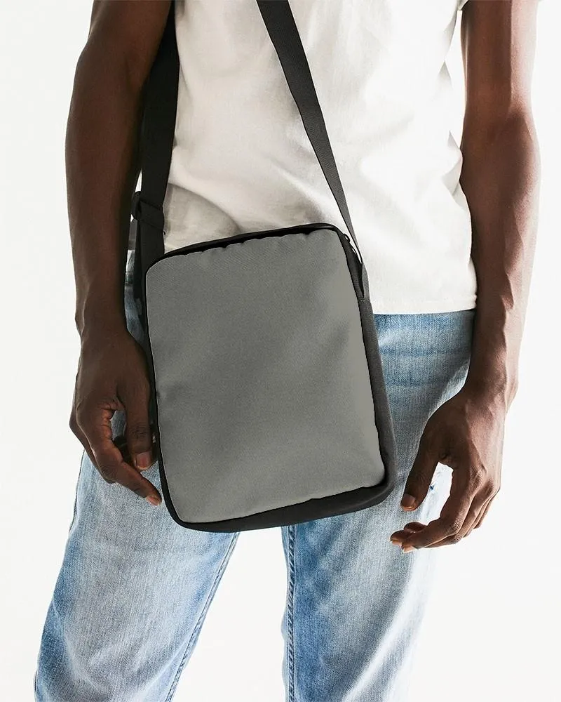 Medium Dark Yellow Gray Messenger Pouch | Medium Dark Pale Yellow Gray | C0M0Y10K60