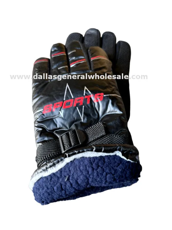 Men Heavy Outdoors Gloves Wholesale