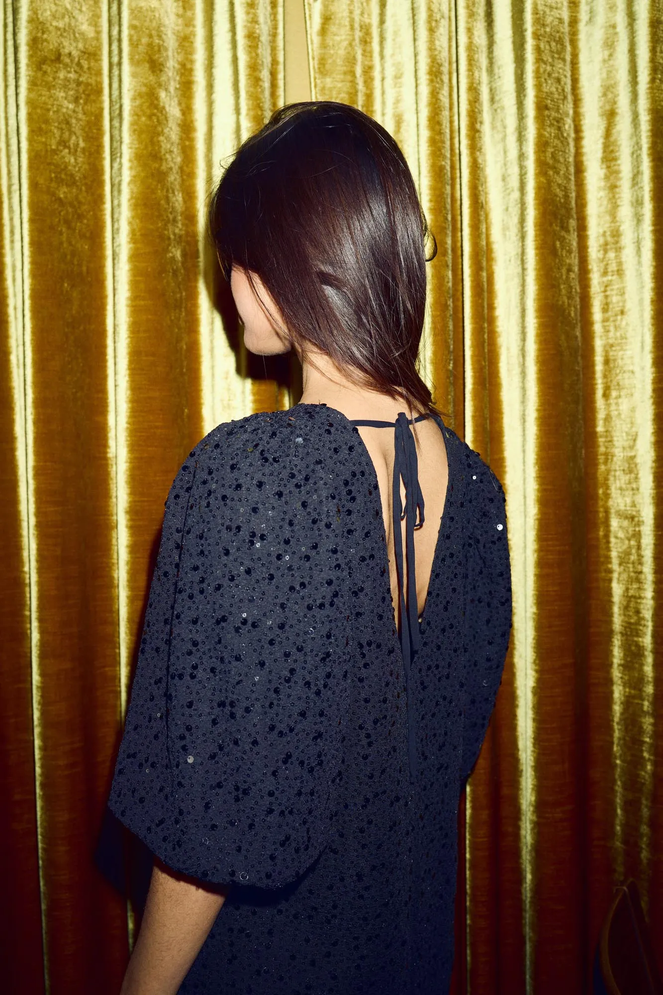 Pernille | Short  Black Dress