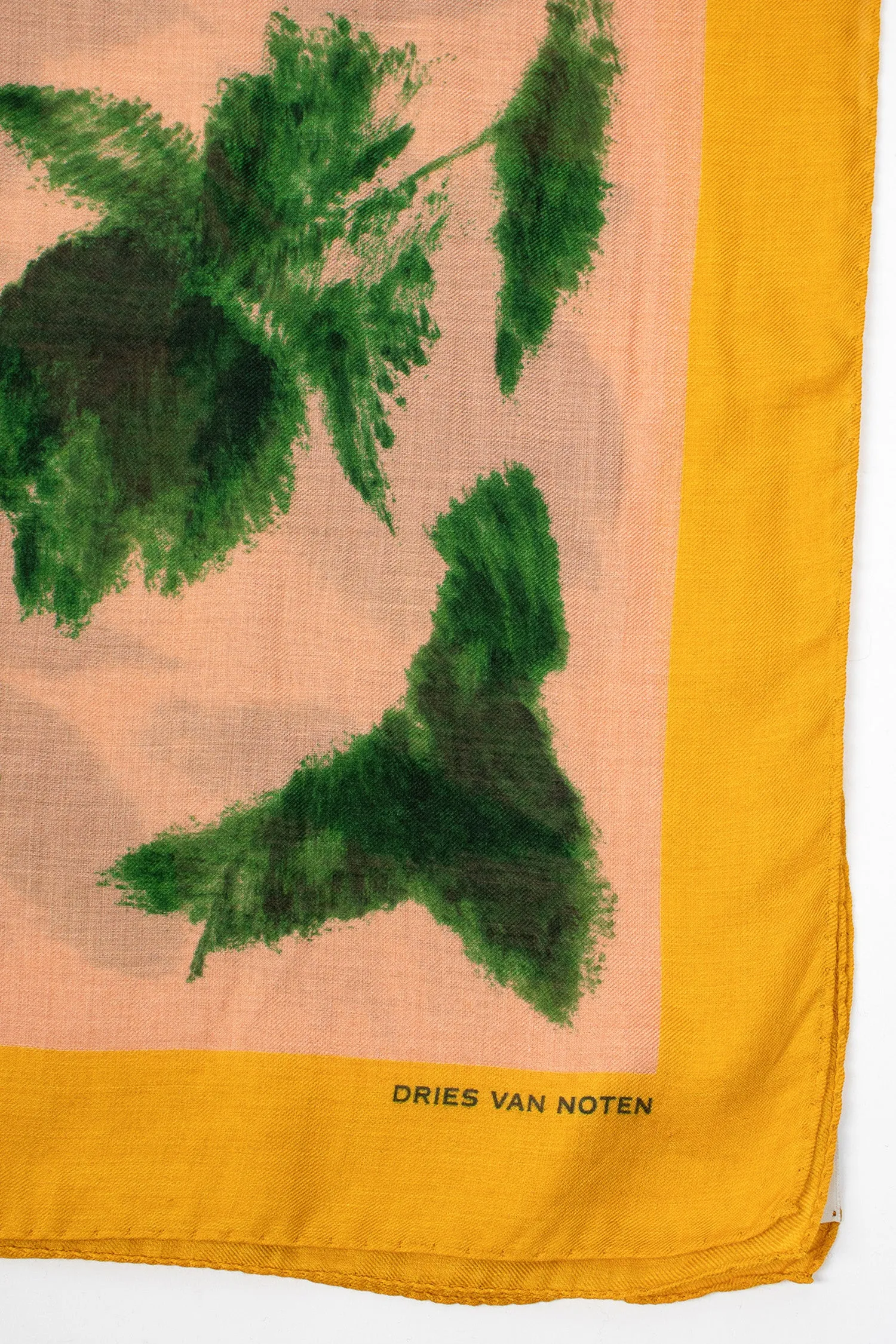 Printed Scarf Emerald