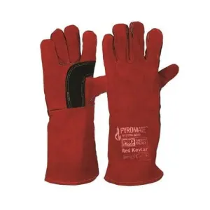 Pro Choice Red, Kevlar Stitched Gloves Length 40cm X6 - BRW16E