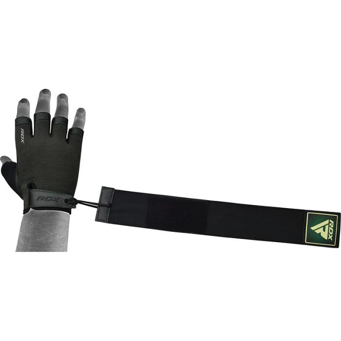 RDX T2 Weightlifting Half Finger Gym Gloves
