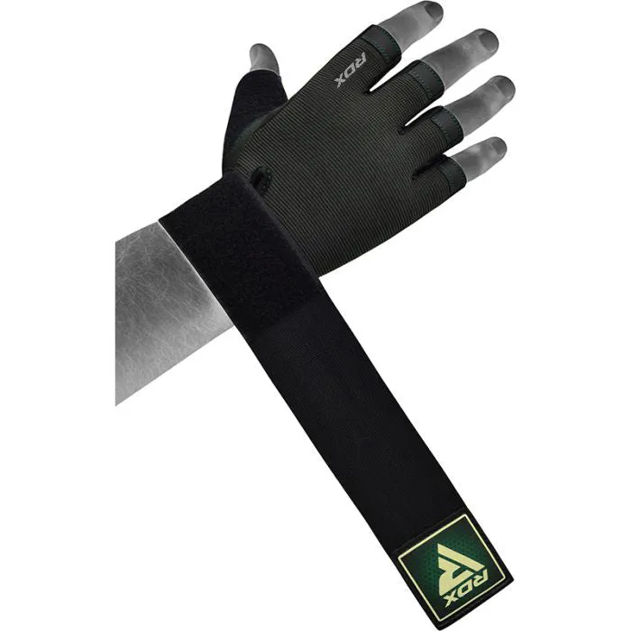 RDX T2 Weightlifting Half Finger Gym Gloves