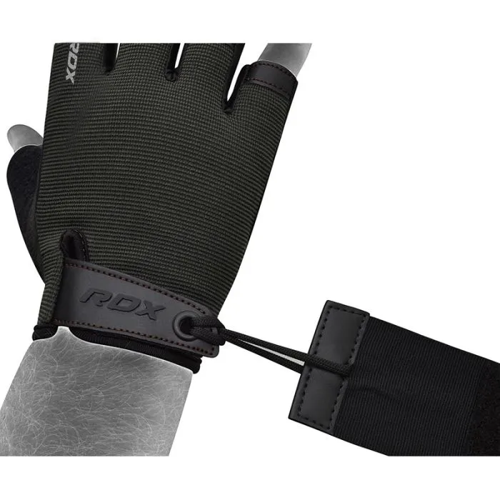 RDX T2 Weightlifting Half Finger Gym Gloves