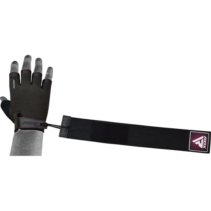 RDX T2 Weightlifting Half Finger Gym Gloves