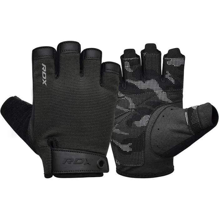 RDX T2 Weightlifting Half Finger Gym Gloves