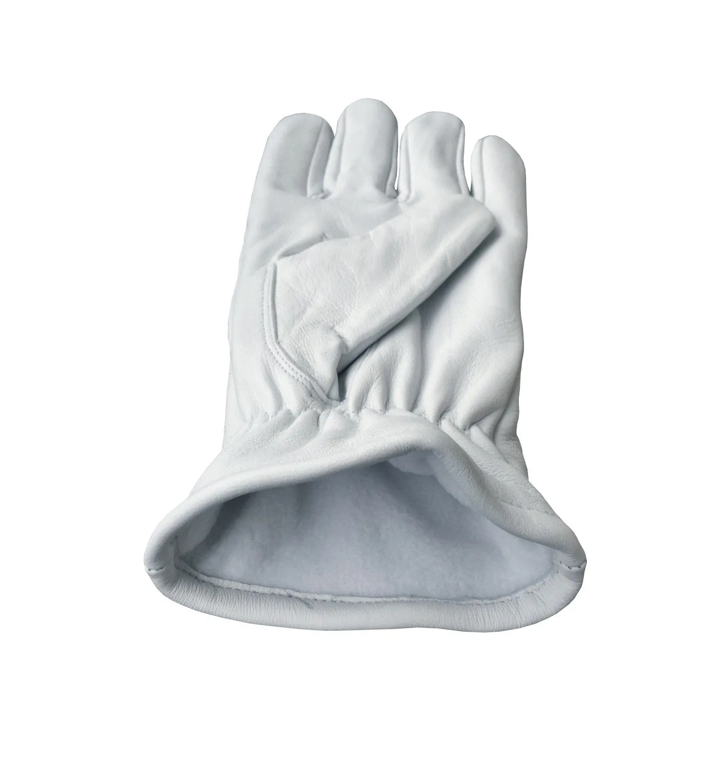 Soft Leather Masonic Gloves with Square Compass Embroidery