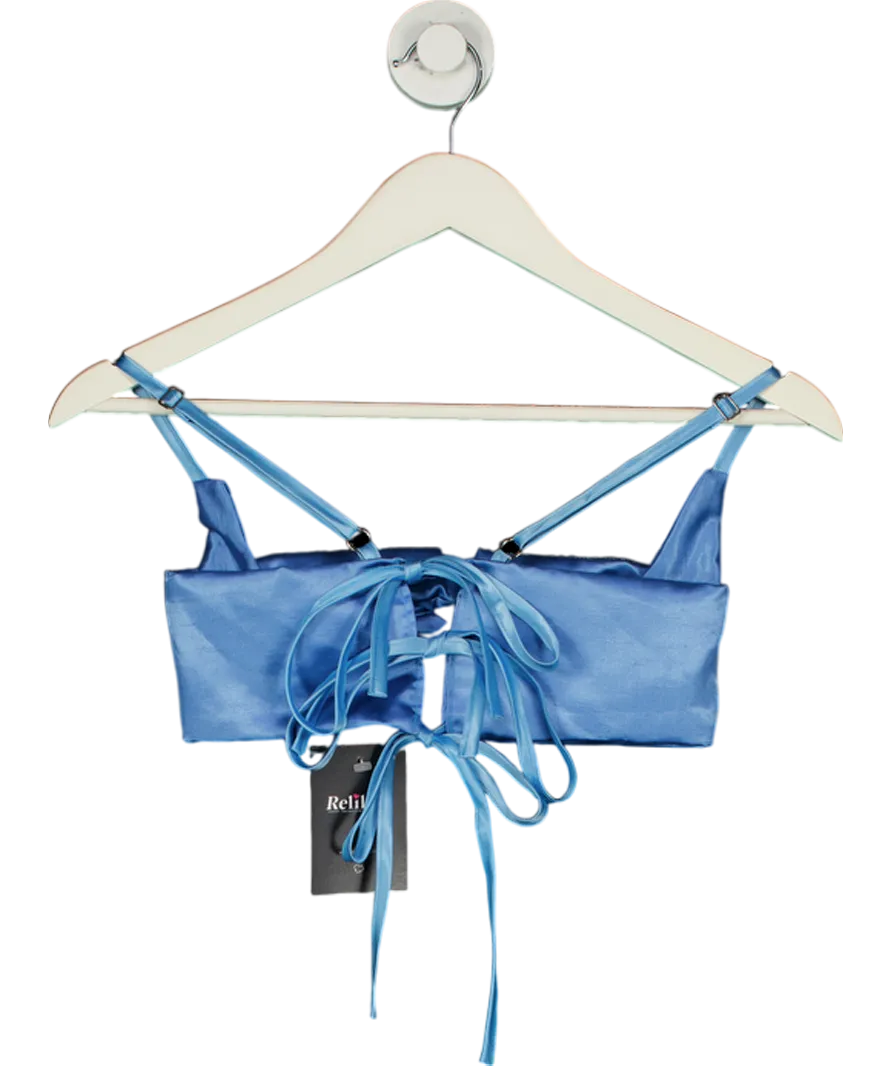 T Label Blue Florence Gloves Bra UK XS