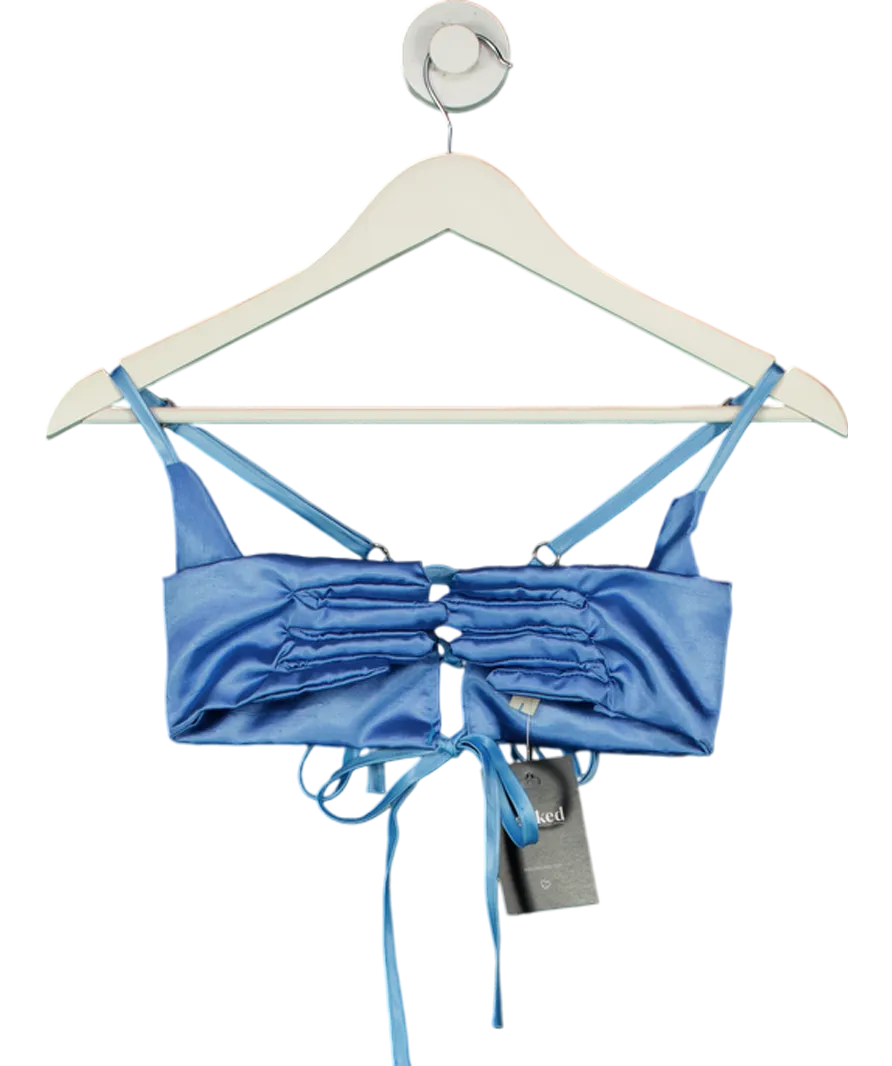 T Label Blue Florence Gloves Bra UK XS