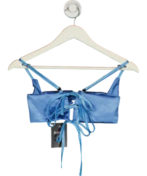 T Label Blue Florence Gloves Bra UK XS