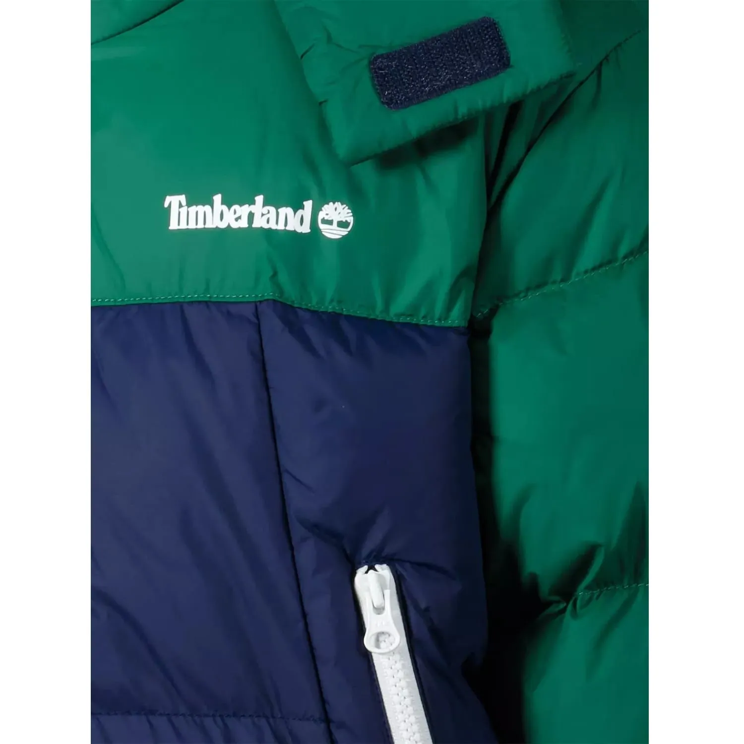 Timberland Kids Boys Two-tone Puffer Winter Jacket - 8Y