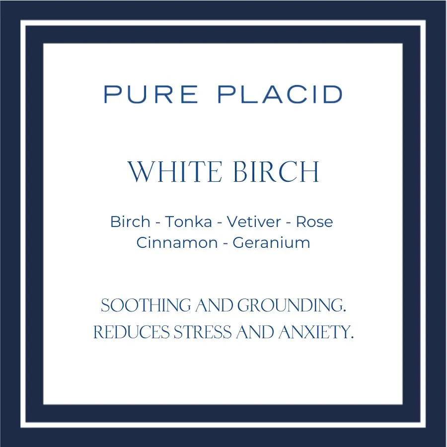 White Birch All Natural Soap Bars with Olive Oil
