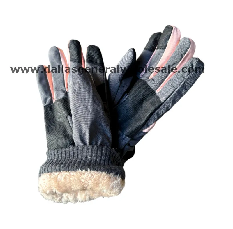 Women Heavy Insulated Outdoors Gloves Wholesale